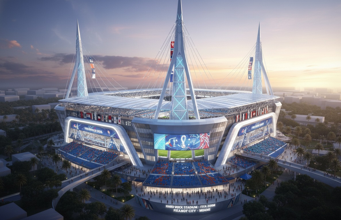 Стадион Hard Rock Stadium и недвижимость Майами перед FIFA 2026