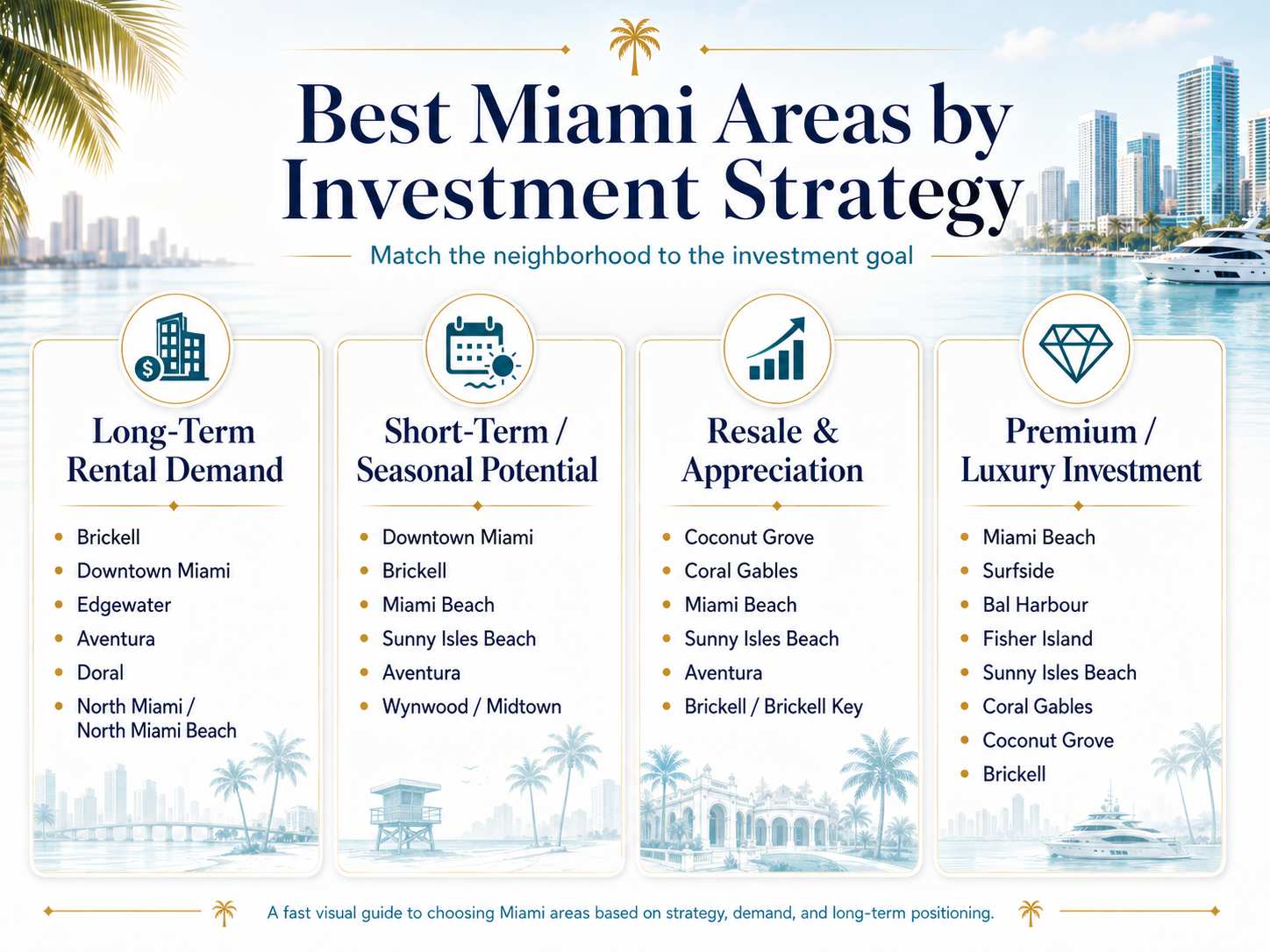 Best Miami Areas by Investment Strategy