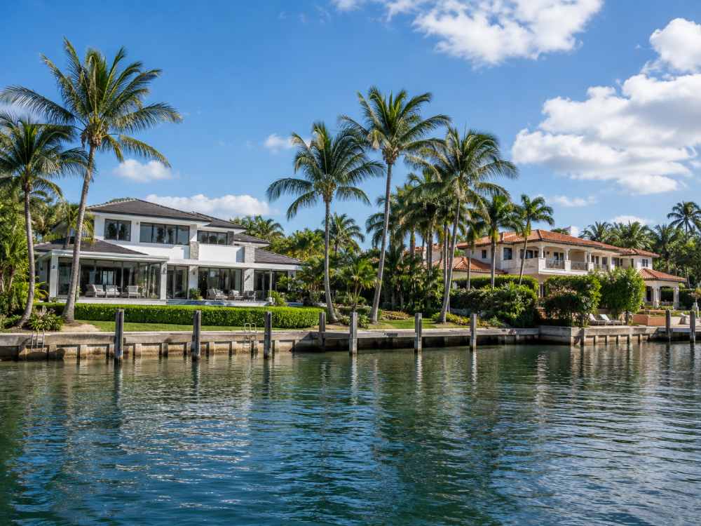 Houses by the water